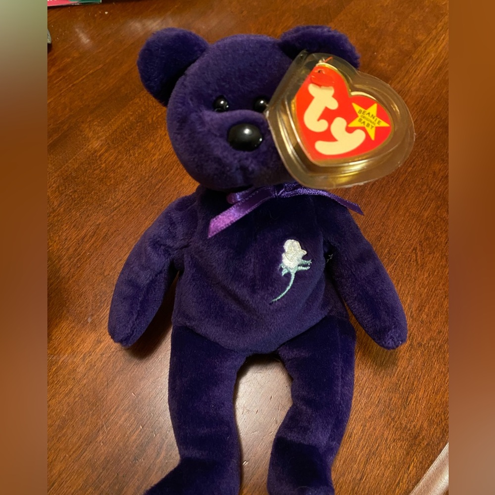 Beanie Babies Princess Diana 1997 PE Filling New with Tags